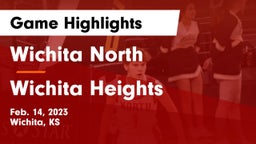 Wichita North  vs Wichita Heights  Game Highlights - Feb. 14, 2023