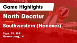 North Decatur  vs Southwestern  (Hanover) Game Highlights - Sept. 25, 2021