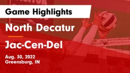 North Decatur  vs Jac-Cen-Del  Game Highlights - Aug. 30, 2022