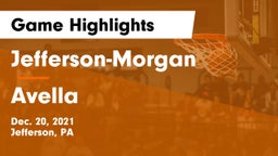 Jefferson-Morgan  vs Avella  Game Highlights - Dec. 20, 2021