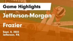 Jefferson-Morgan  vs Frazier  Game Highlights - Sept. 8, 2022