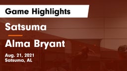 Satsuma  vs Alma Bryant  Game Highlights - Aug. 21, 2021