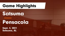 Satsuma  vs Pensacola  Game Highlights - Sept. 4, 2021
