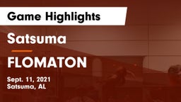 Satsuma  vs FLOMATON Game Highlights - Sept. 11, 2021