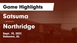 Satsuma  vs Northridge  Game Highlights - Sept. 10, 2022