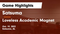 Satsuma  vs Loveless Academic Magnet  Game Highlights - Oct. 19, 2022