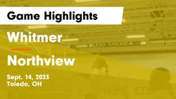 Whitmer  vs Northview  Game Highlights - Sept. 14, 2023