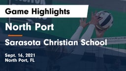 North Port  vs Sarasota Christian School Game Highlights - Sept. 16, 2021
