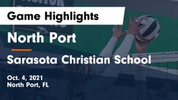 North Port  vs Sarasota Christian School Game Highlights - Oct. 4, 2021