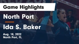 North Port  vs Ida S. Baker  Game Highlights - Aug. 18, 2022