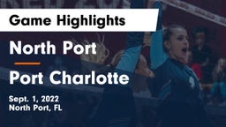North Port  vs Port Charlotte  Game Highlights - Sept. 1, 2022
