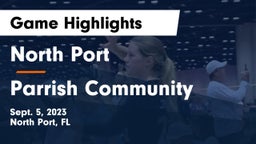 North Port  vs Parrish Community  Game Highlights - Sept. 5, 2023