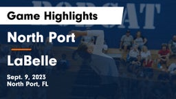 North Port  vs LaBelle  Game Highlights - Sept. 9, 2023