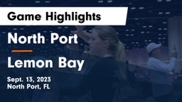 North Port  vs Lemon Bay  Game Highlights - Sept. 13, 2023