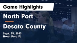 North Port  vs Desoto County  Game Highlights - Sept. 25, 2023