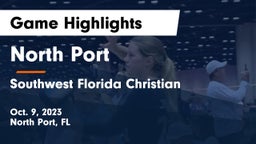 North Port  vs Southwest Florida Christian  Game Highlights - Oct. 9, 2023