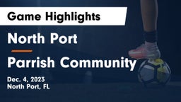 North Port  vs Parrish Community  Game Highlights - Dec. 4, 2023