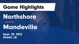 Northshore  vs Mandeville  Game Highlights - Sept. 20, 2022