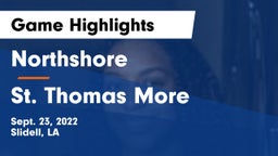 Northshore  vs St. Thomas More  Game Highlights - Sept. 23, 2022