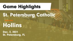 St. Petersburg Catholic  vs Hollins Game Highlights - Dec. 2, 2021