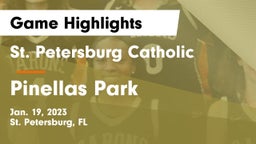 St. Petersburg Catholic  vs Pinellas Park Game Highlights - Jan. 19, 2023