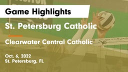 St. Petersburg Catholic  vs Clearwater Central Catholic  Game Highlights - Oct. 6, 2022