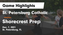 St. Petersburg Catholic  vs Shorecrest Prep  Game Highlights - Dec. 7, 2021