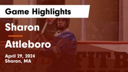 Sharon  vs Attleboro  Game Highlights - April 29, 2024