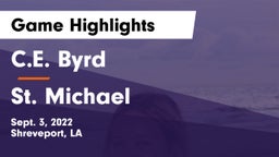 C.E. Byrd  vs St. Michael  Game Highlights - Sept. 3, 2022