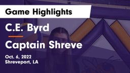 C.E. Byrd  vs Captain Shreve  Game Highlights - Oct. 6, 2022