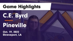 C.E. Byrd  vs Pineville  Game Highlights - Oct. 19, 2022
