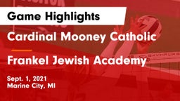 Cardinal Mooney Catholic  vs Frankel Jewish Academy Game Highlights - Sept. 1, 2021