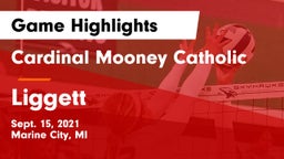 Cardinal Mooney Catholic  vs Liggett Game Highlights - Sept. 15, 2021