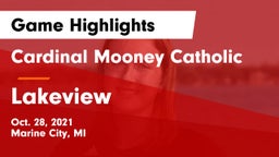 Cardinal Mooney Catholic  vs Lakeview  Game Highlights - Oct. 28, 2021