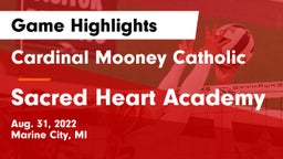 Cardinal Mooney Catholic  vs Sacred Heart Academy Game Highlights - Aug. 31, 2022