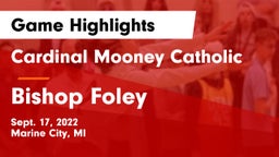 Cardinal Mooney Catholic  vs Bishop Foley Game Highlights - Sept. 17, 2022