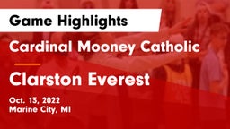 Cardinal Mooney Catholic  vs Clarston Everest Game Highlights - Oct. 13, 2022