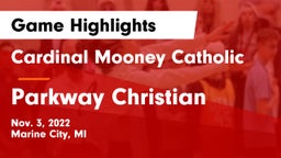 Cardinal Mooney Catholic  vs Parkway Christian  Game Highlights - Nov. 3, 2022