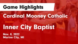 Cardinal Mooney Catholic  vs Inner City Baptist Game Highlights - Nov. 8, 2022