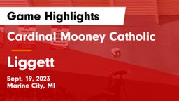 Cardinal Mooney Catholic  vs Liggett Game Highlights - Sept. 19, 2023