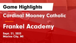 Cardinal Mooney Catholic  vs Frankel Academy Game Highlights - Sept. 21, 2023