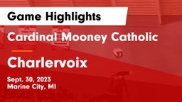 Cardinal Mooney Catholic  vs Charlervoix Game Highlights - Sept. 30, 2023
