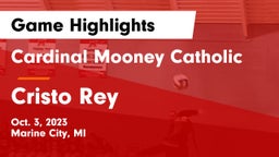 Cardinal Mooney Catholic  vs Cristo Rey Game Highlights - Oct. 3, 2023