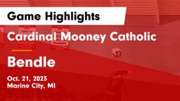 Cardinal Mooney Catholic  vs Bendle Game Highlights - Oct. 21, 2023