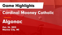 Cardinal Mooney Catholic  vs Algonac  Game Highlights - Oct. 26, 2023