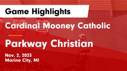 Cardinal Mooney Catholic  vs Parkway Christian  Game Highlights - Nov. 2, 2023