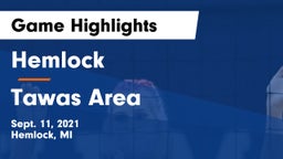 Hemlock  vs Tawas Area  Game Highlights - Sept. 11, 2021