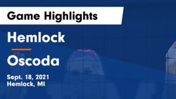 Hemlock  vs Oscoda  Game Highlights - Sept. 18, 2021