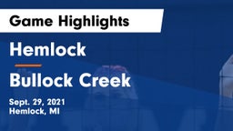 Hemlock  vs Bullock Creek  Game Highlights - Sept. 29, 2021