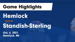 Hemlock  vs Standish-Sterling  Game Highlights - Oct. 6, 2021